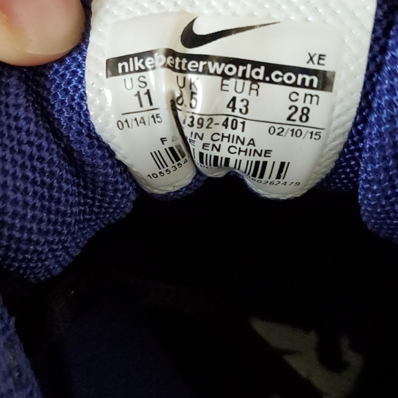 Nike Pegasus 30 Blue and Pink Size 11 - Picture 6 of 6